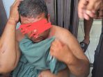 Penjambret Babak Belur Dipukuli Warga Diamankan Brimob