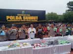 Sepekan Tangkap 105 Jaringan Narkoba, Polda Sumut Sita 114,67 Kg Sabu Siap Edar