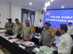 Polrestabes Medan Sita 10 Sabu dan 1.980 Pil Ekstasi