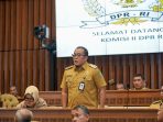Plt. Wali Kota Hadiri Raker dan RDP Bersama DPR RI Persiapan Pilkada 2024