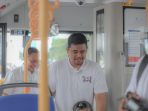 Diresmikan Bobby Nasution, 60 Unit Bus Listrik BRT Dioperasikan di Medan