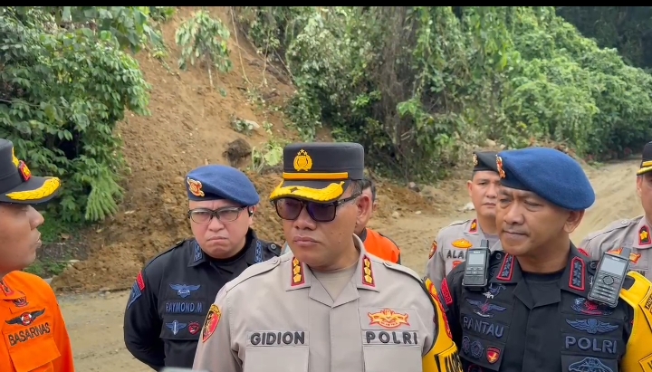 Polrestabes Medan Dirikan Posko Penanggulangan Longsor Sibolangit, Ini Nomor Call Center
