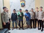 Lagi Beraksi, Tiga Maling Kabel Telkom Ditangkap Patroli Polrestabes Medan