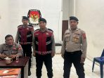 Samapta Polres Labusel Amankan Gudang Logistik Pemilu