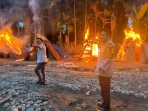 300 Personel TNI-Polri Gerebek Sarang Narkoba, Puluhan Pelaku Ditangkap dan Barak Dibakar