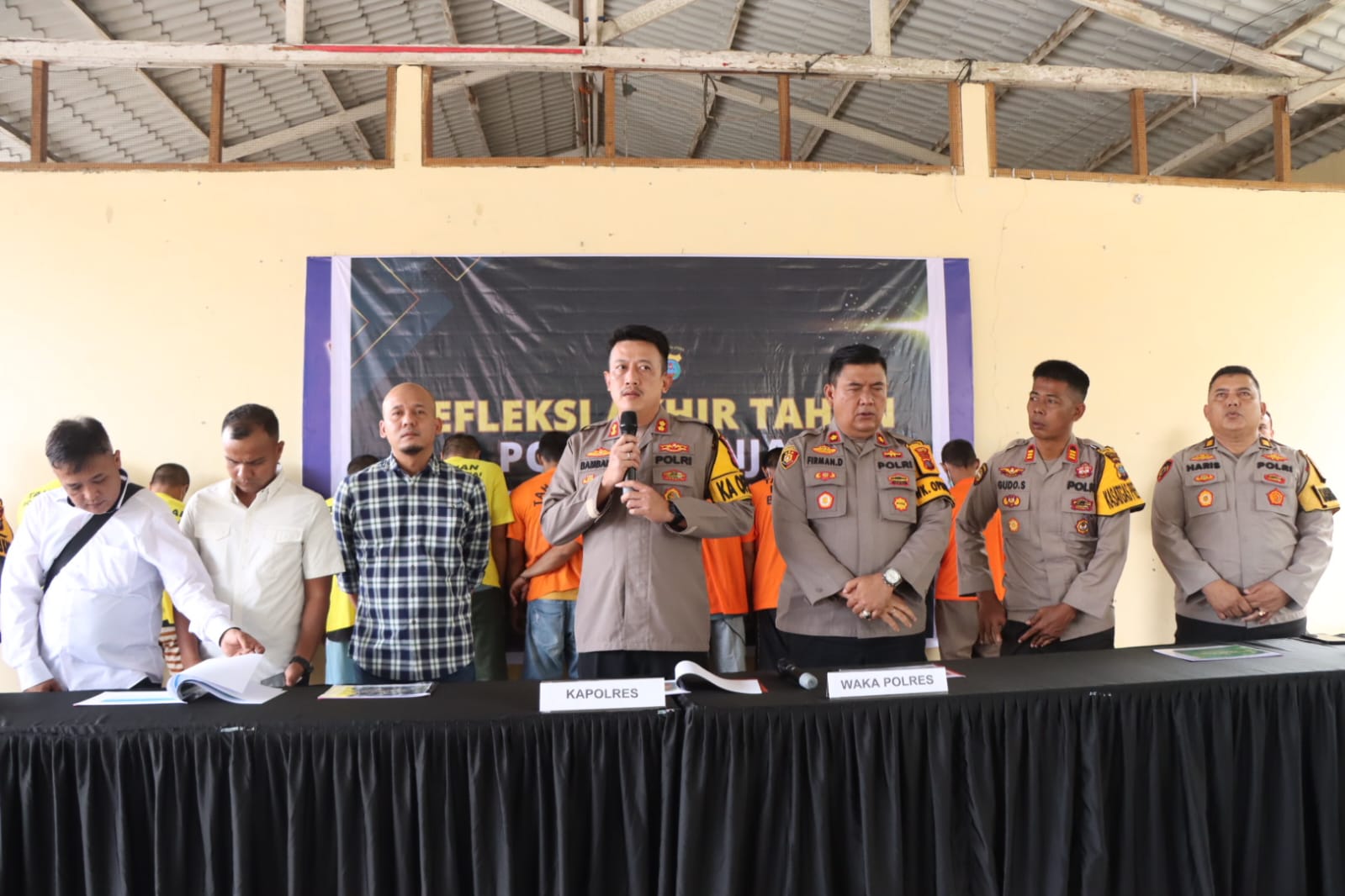 Tahun 2024 Tingkat Kejahatan Mulai Menurun, Berikut Paparan Kapolres Binjai