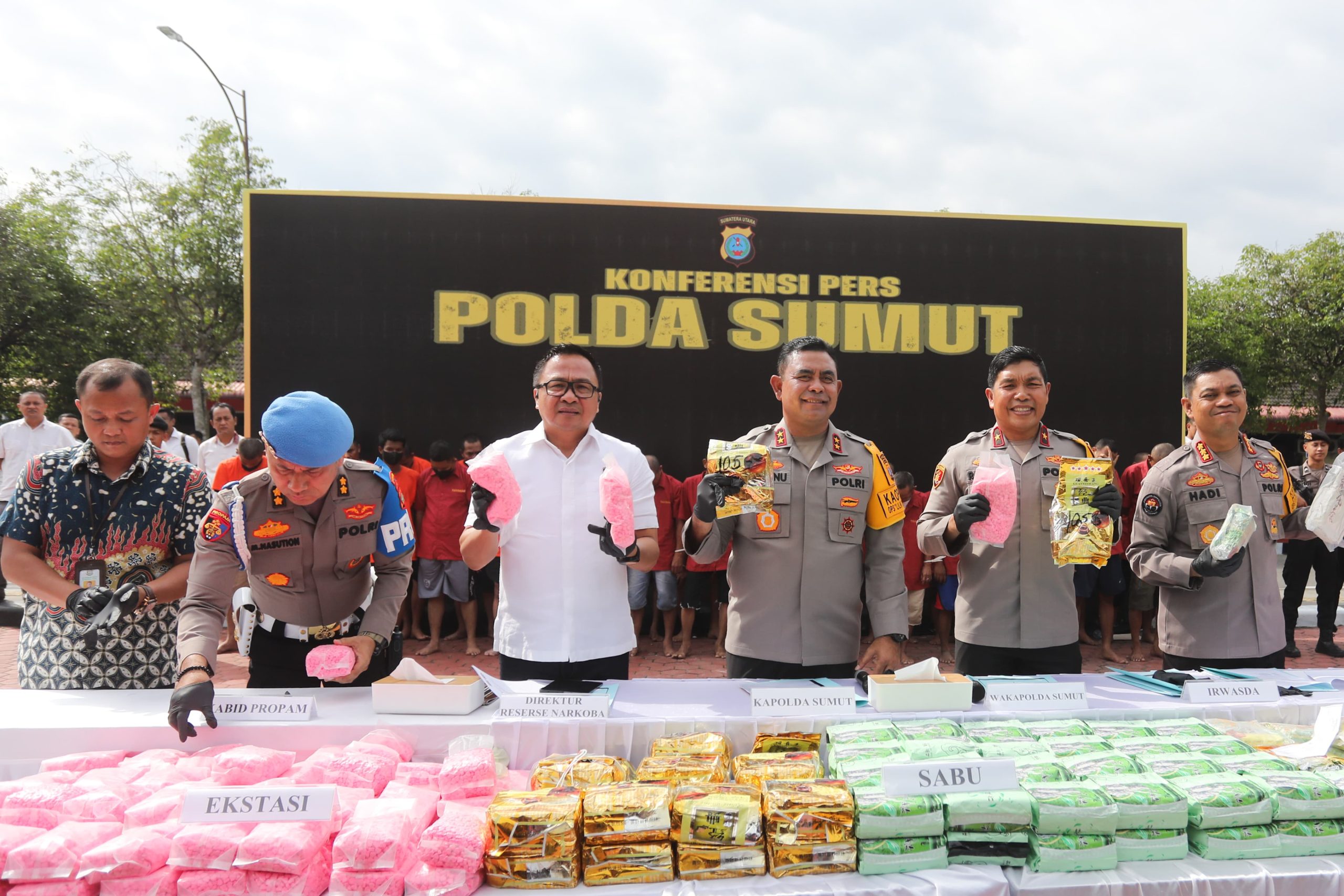 Polda Sumut Selamatkan 10,7 Juta Jiwa dari Ancaman Narkoba Sepanjang 2024