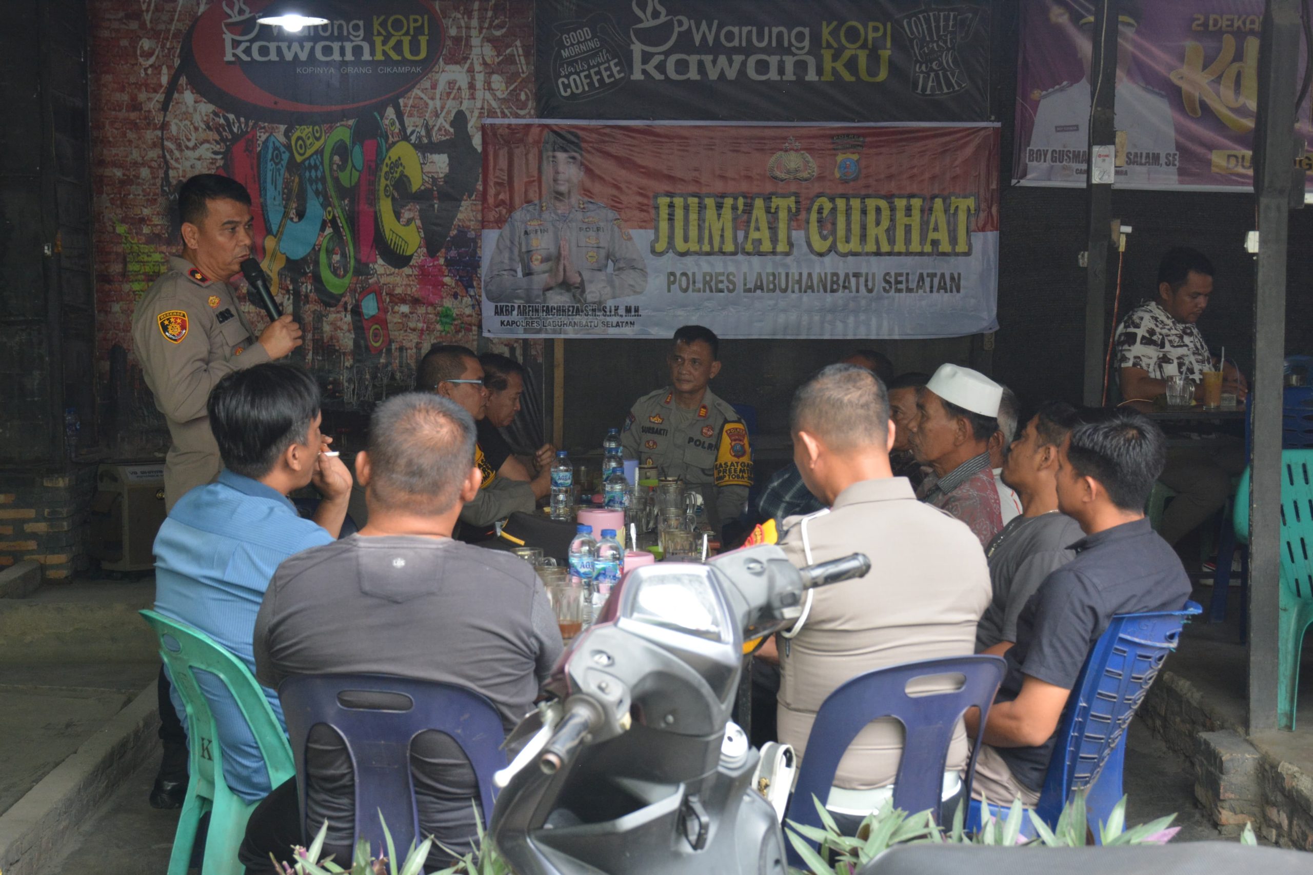 Polres Labusel Harapkan Peran Masyarakat untuk Memberantas Narkoba