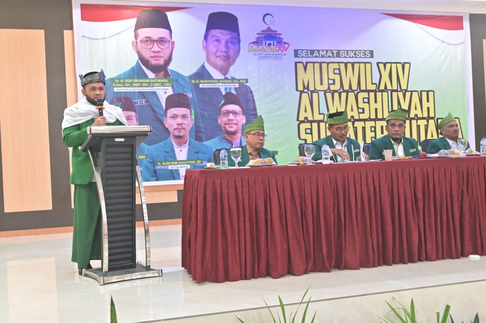 Kembali, Dedi Iskandar Batubara Pimpin Al Washliyah Sumut Periode 2025-2030
