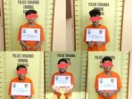 Polres Labusel Gerebek 5 Pria Diduga Pesta Narkoba