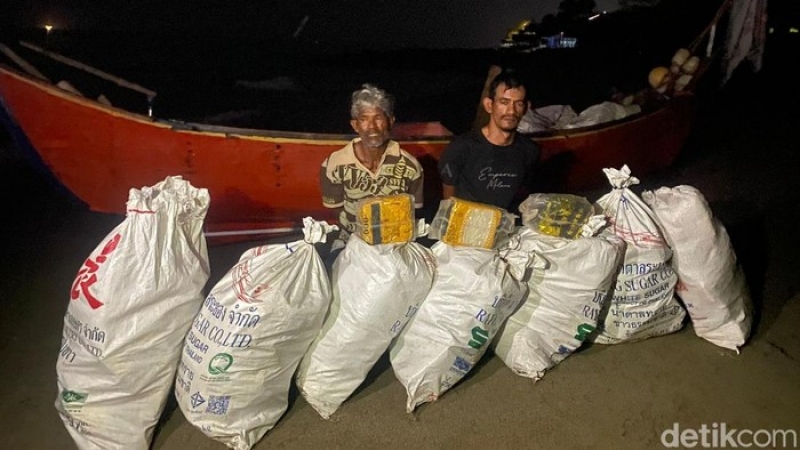 Bareskrim Tangkap 4 Orang di Aceh, Sabu 135 Kg dari Thailand Disita