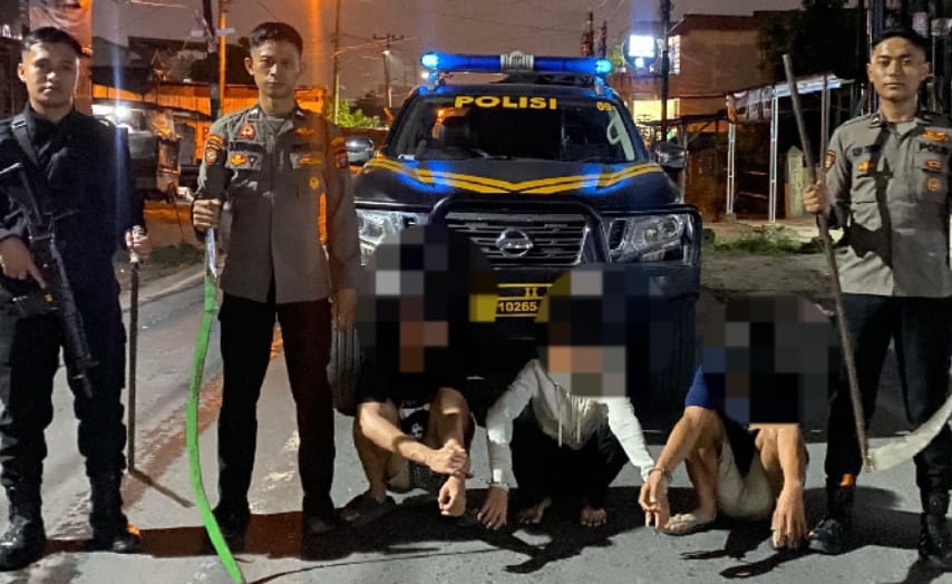 3 Pelaku Tawuran di Jalan Perjuangan Terjaring Patroli