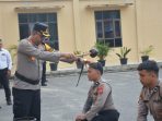 Sambut Bintara Remaja, Kapolres Labusel: Tekankan Disiplin dan Dedikasi