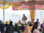 Rommy Van Boy Imbau Masyarakat Jaga Kebersihan Kota Medan