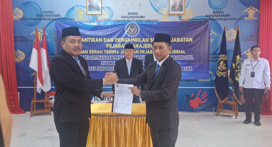 Ketiga Kalinya, Anak Belawan Menjabat Plt. Karutan di Kalimantan Selatan