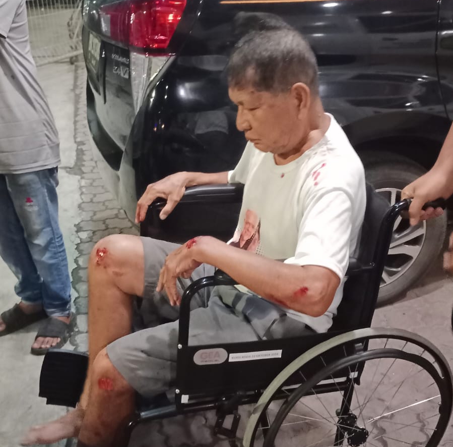 Medan Rawan Begal, Loper Koran Jadi Korban di Jalan Sutrisno