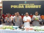 Kapolda Sumut : Narkoba Sumber Kejahatan, Ungkap 25 Kasus dan Tangkap 37 Tersangka