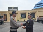 Upacara Purna Bhakti Kompol Ahyat, Kapolres Labusel: Apresiasi Atas Loyalitas Senior