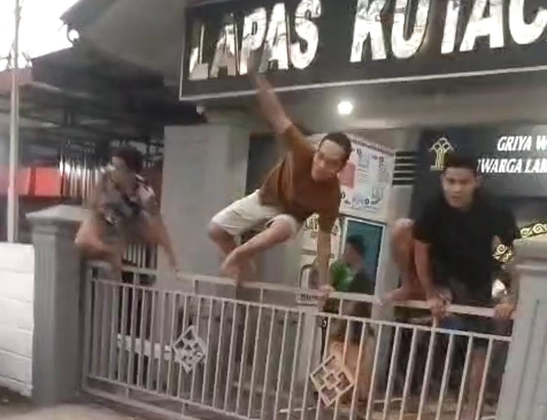 Jelang Buka Puasa, Puluhan Tahanan Lapas Klas IIB Kutacane Kabur