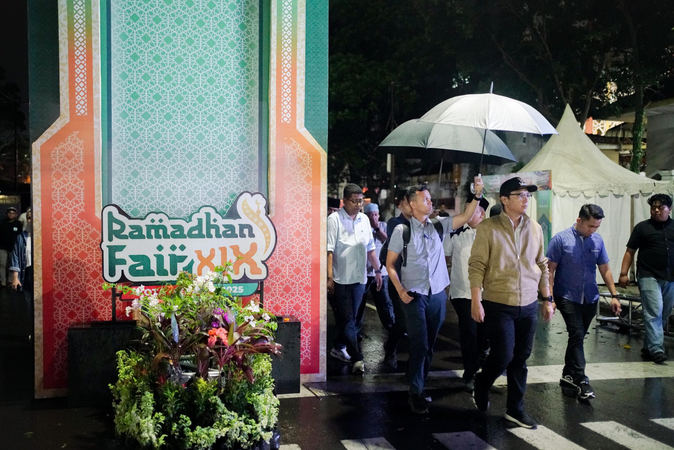 Rico Waas Tinjau Persiapan Akhir Ramadhan Fair 2025