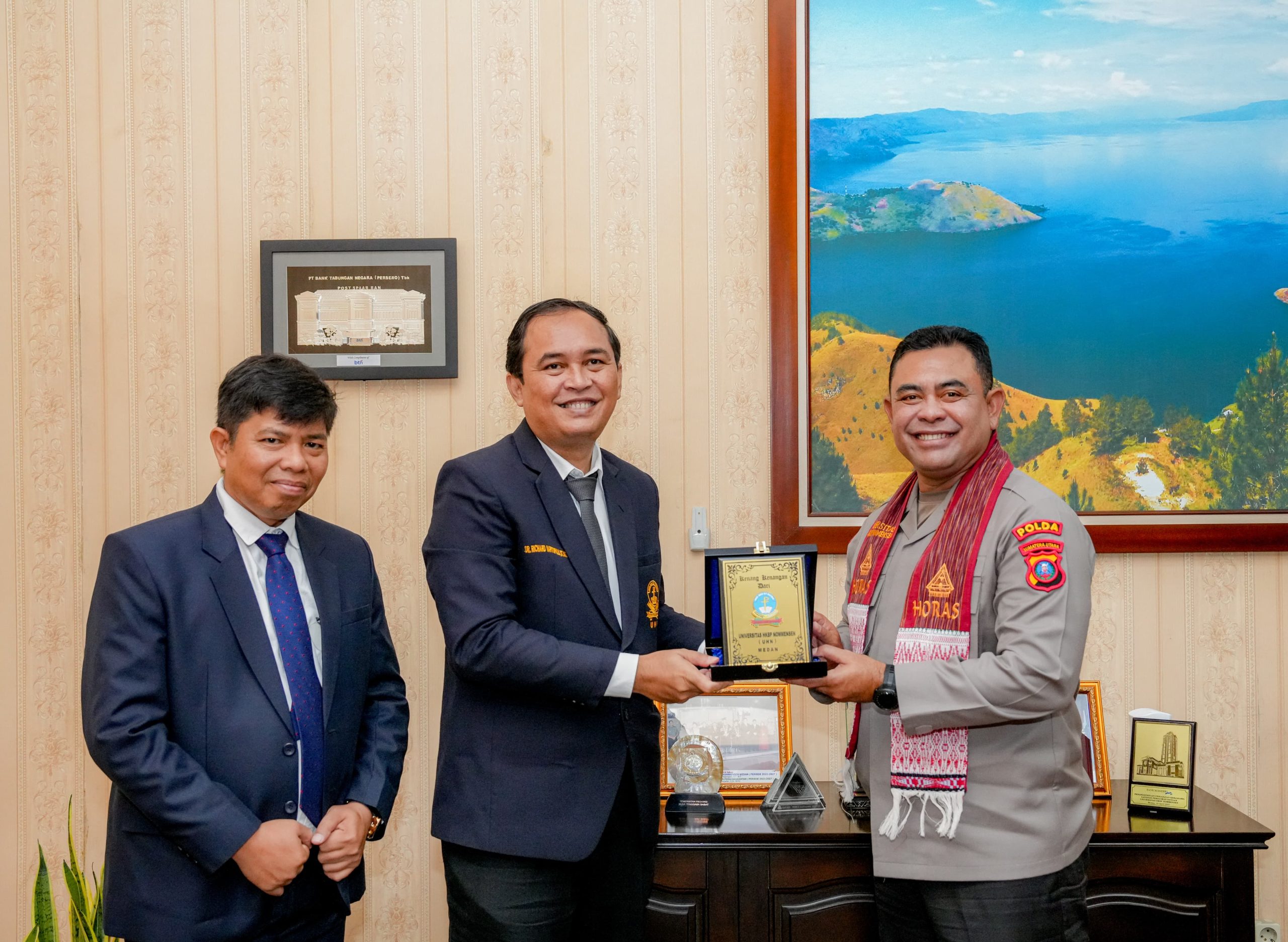 Kapolda Sumut dan Rektor Nommensen Bahas Pengamanan dan Kerja Sama Pendidikan
