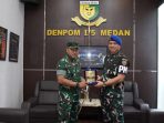 Safari Ramadan 1446 H, Pangdam I/BB Sambangi Markas Denpom 1/5 Medan