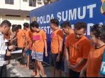 15 Penjahat Jalanan di Medan Sekitarnya Ditangkap, Ini Tampangnya