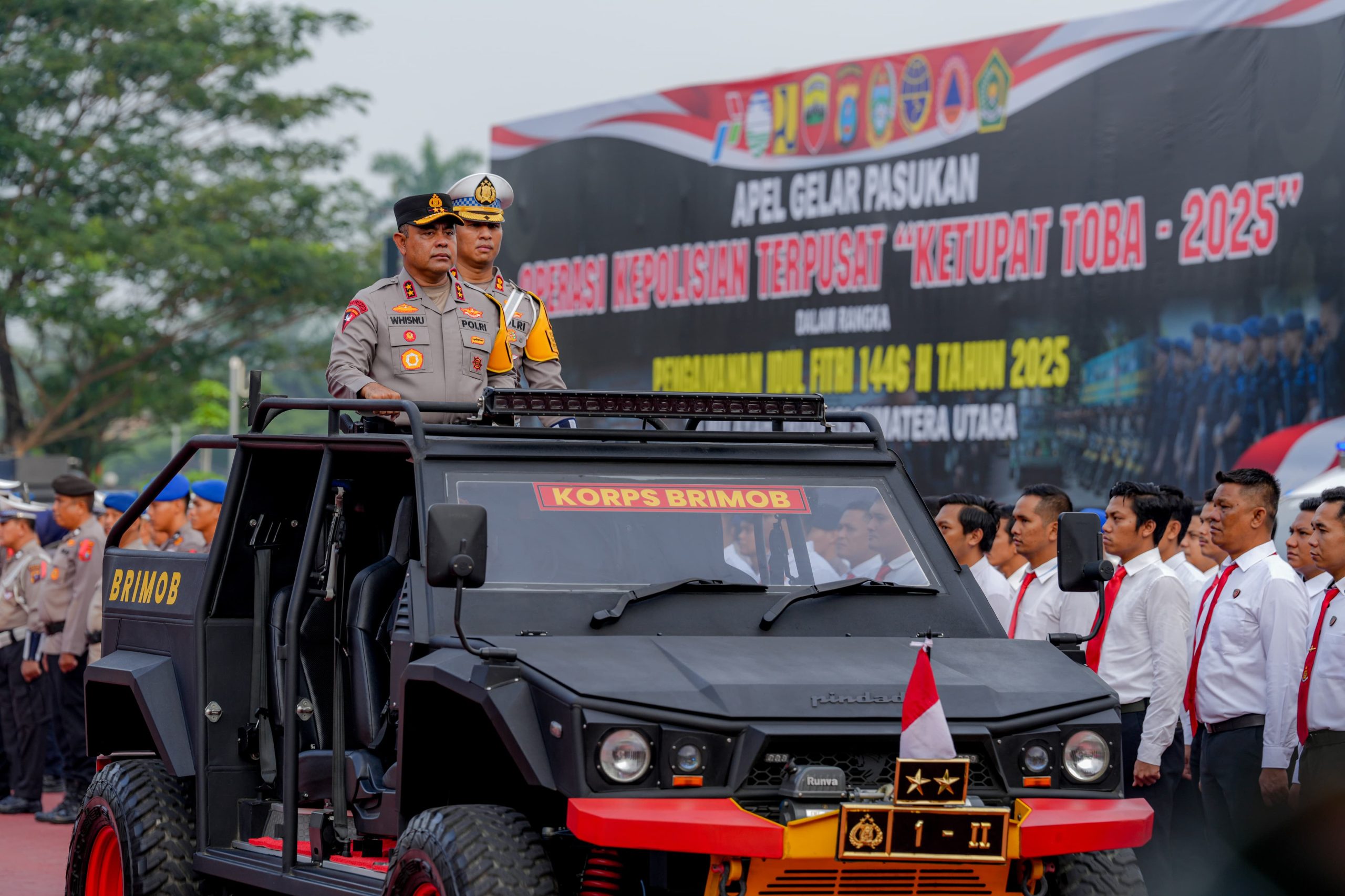 Operasi Ketupat Toba 2025 : Polda Sumut Siap Kawal Arus Mudik dan Perayaan Idul Fitri 1446 H