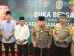 Safari Ramadhan di Masjid Raya Medan, Kapolri : Tingkatkan Sinergitas TNI-Polri