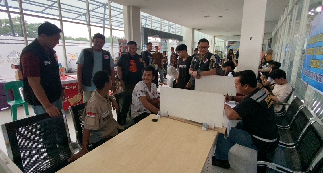 Polrestabes Medan Tes Urine Sopir dan Masinis Angkut Pemudik