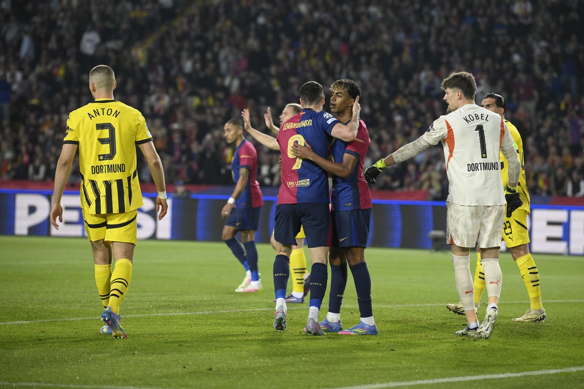 Menjamu Dortmund, Barcelona Pesta 4-0