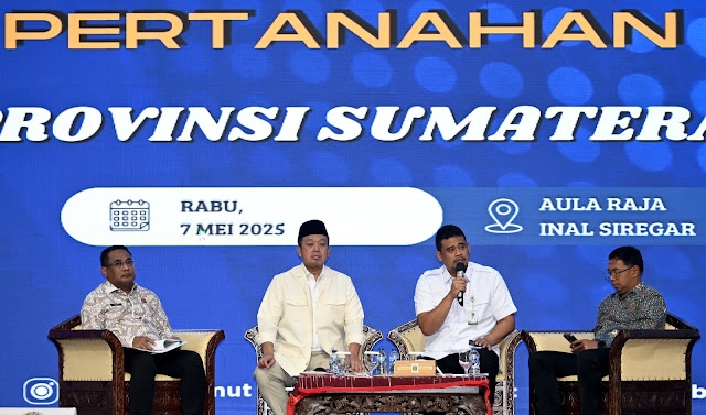 Menteri ATR/BPN dan Bobby Nasution Bahas Penyelesaian Pertanahan Sumut