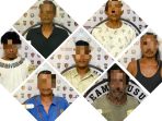 Positif Narkoba, Ini Tampangnya 7 Preman Kerap Pungli di Belawan  
