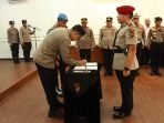 Kapolres Binjai Pimpin Sertijab Kasat Reskrim