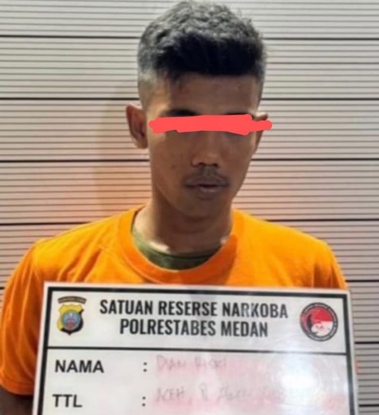 Terima Dumas, Polisi Ringkus Pengedar Sabu Jalan Sei Mencirim 