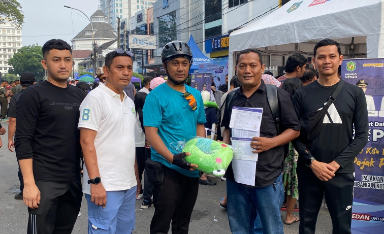 Pemko Medan Berhasil Himpun PBB Rp787 Juta Lewat Program Pojok Pajak di CFD