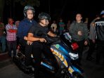 Rico Waas Patroli Malam, Pastikan Kondisi Keamanan Kota Medan Tetap Kondusif