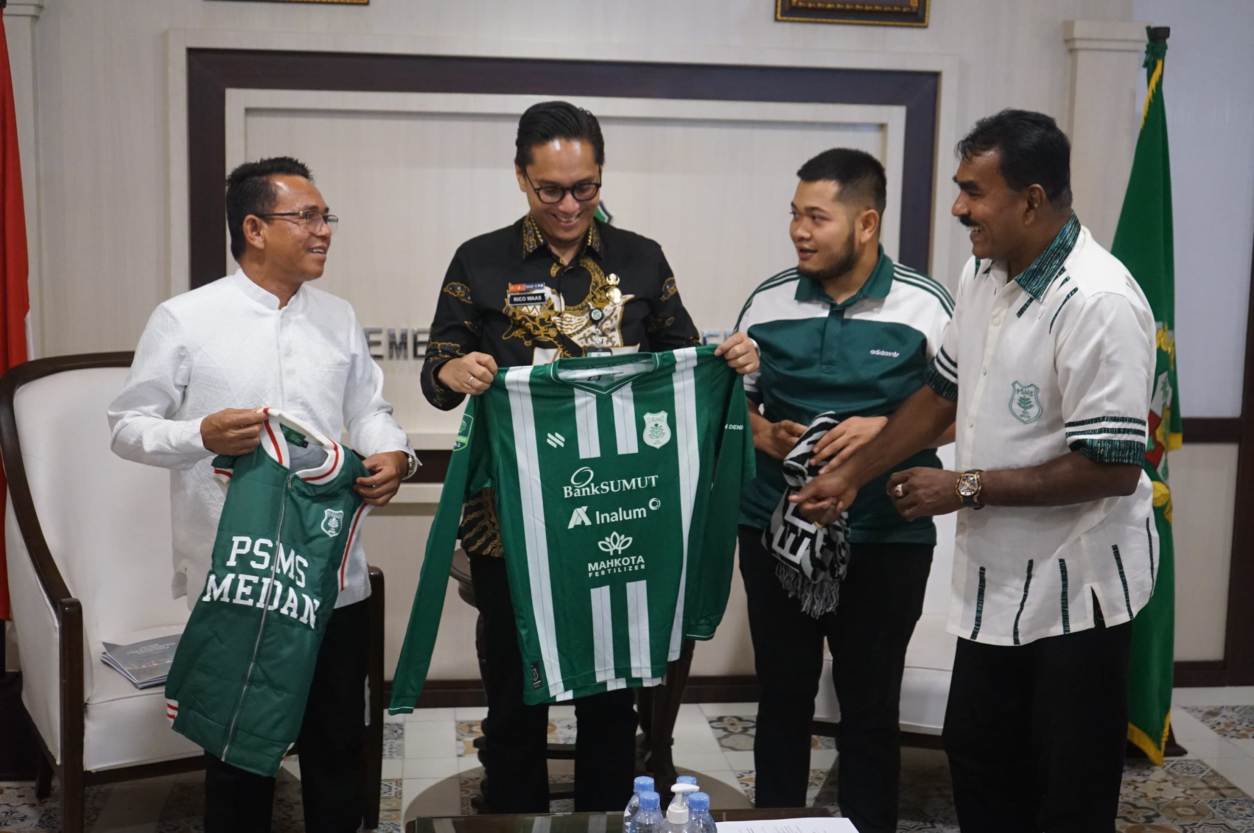 Tawarkan Dua Lapangan Latihan, Wali Kota Medan Dukung PSMS Berlaga di Liga 2