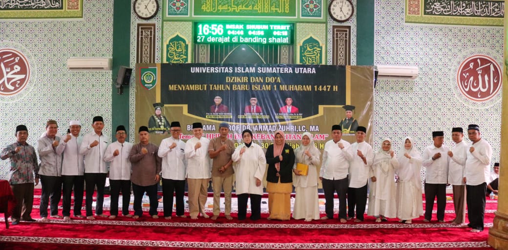 Sambut Tahun Baru Islam, UISU Gelar Zikir dan Doa Bersama