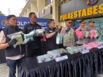 3 Kurir Narkoba Jaringan Malaysia Ditangkap, Disita 20 Kg Sabu dan 58.750 Butir Ekstasi 