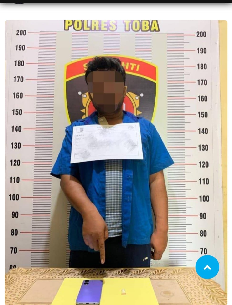 Kepala Desa Maju di Kabupaten Toba Ditangkap Kasus Peredaran Narkoba