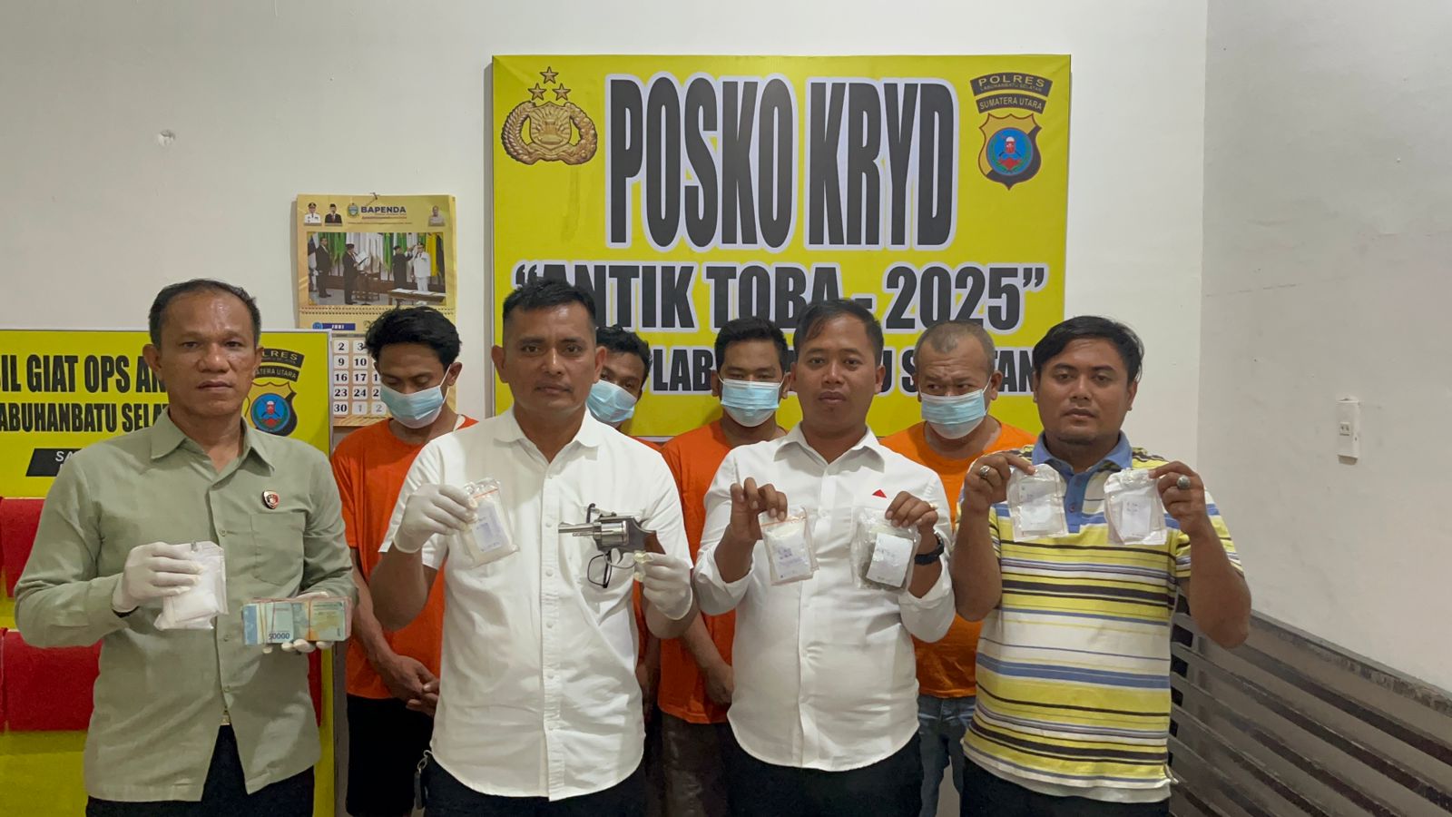 Ops Antik, Polres Labusel Tangkap 40 Tersangka dari 33 Kasus Narkotika dan Sita 1 Senpi Rakitan
