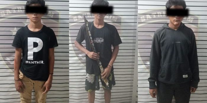 Polisi Tangkap 3 Anggota Geng Motor Pakai Senjata Tajam saat Konvoi