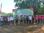 Bersama Forkopimda dan PT Lonsum, Polres Labusel Tanam Jagung Serentak di Lahan Perhutanan Sosial