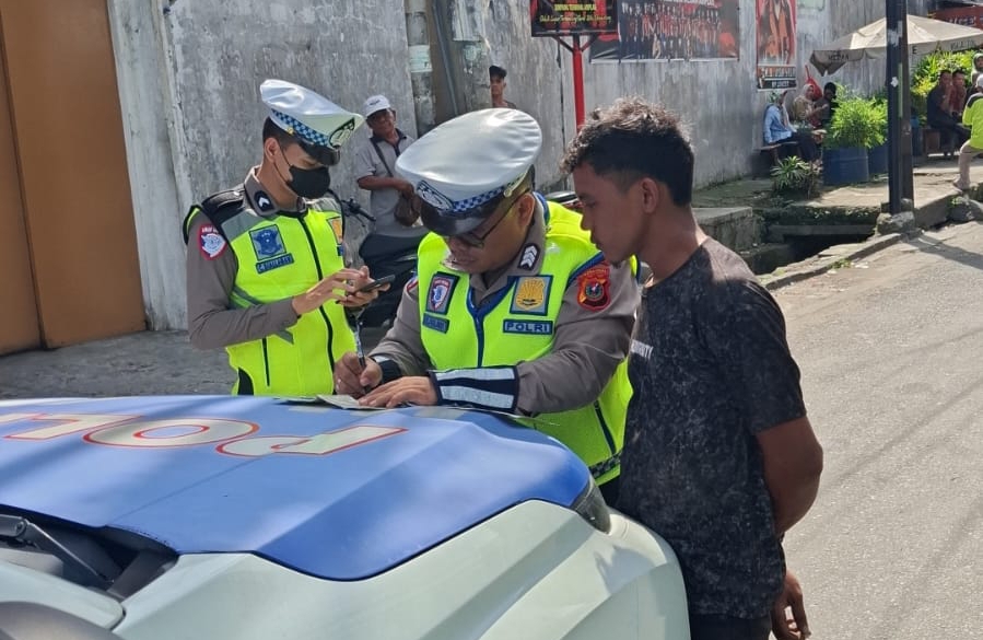 Hari Pertama Ops Patuh Toba 2025, Polda Sumut Tindak 1.423 Pelanggar Lalin