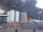 PT Agro Raya Mas di Belawan Terbakar, Kerugian Capai Miliaran Rupiah