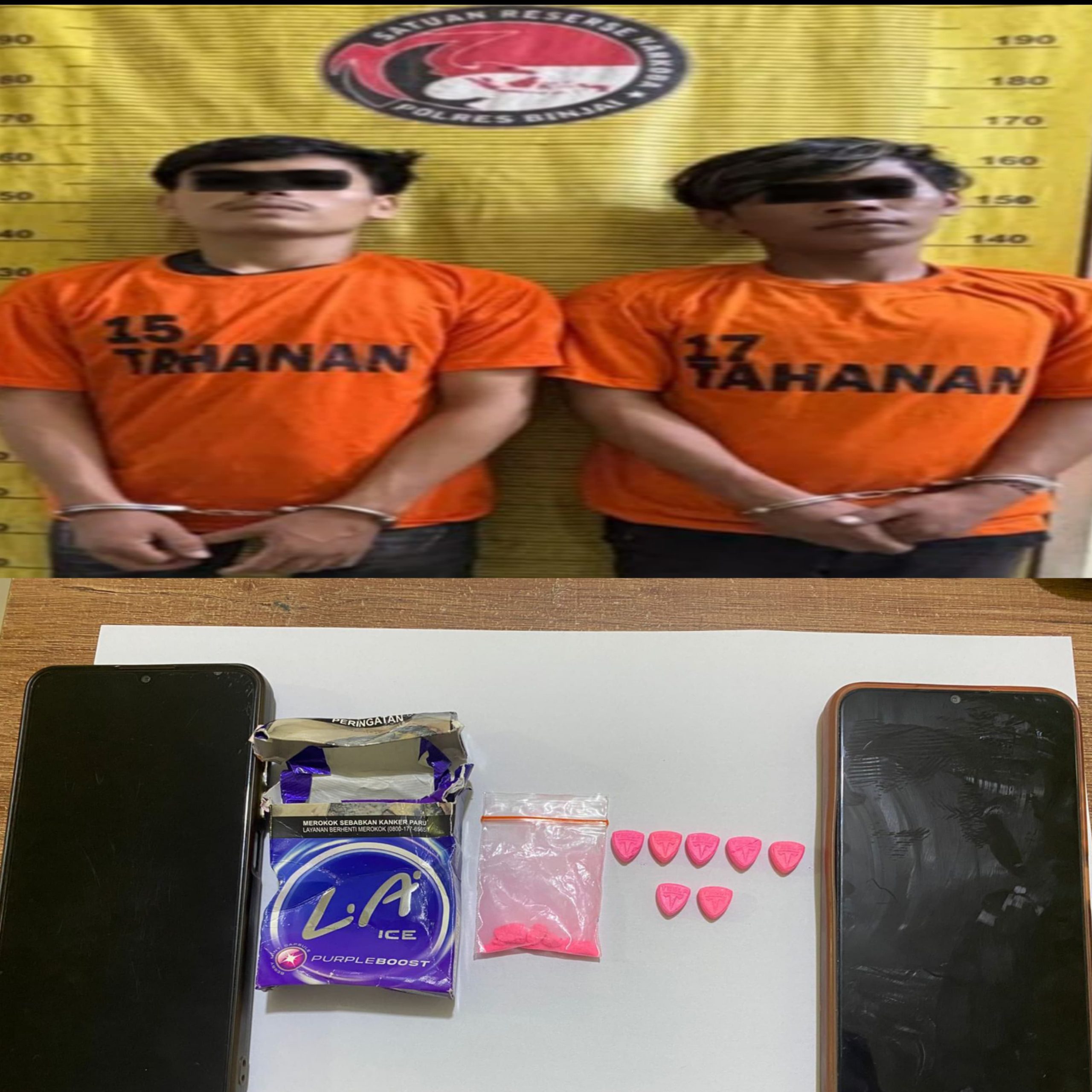 Dua Pengedar Ekstasi Tabrak Petugas Saat Akan di Tangkap