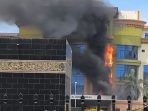 Gedung Asrama Haji Medan Terbakar