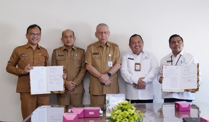 Diskominfo dan BPS Sumut Teken Kerja Sama, Plh Sekda: Jadikan Ekosistem data Untuk Pembangunan Daerah
