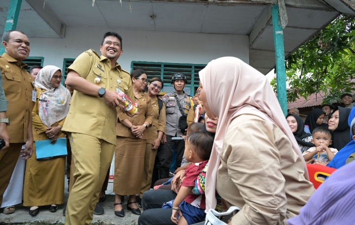 Bobby Nasution akan Bangun Puskesmas Rawat Inap, Jalan dan Dermaga di Desa Pulau Kampai